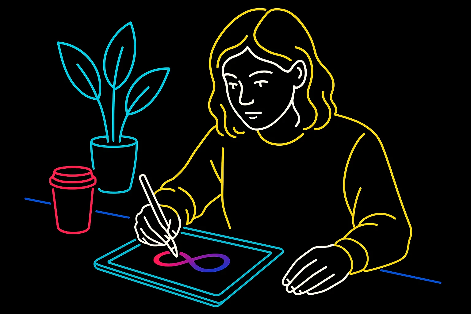 A professional digital banner with a dark background and a clear, stylized title reading "2D Animation," featuring graphics that symbolize frame-by-frame movement, cartoon characters, or classic animation elements.