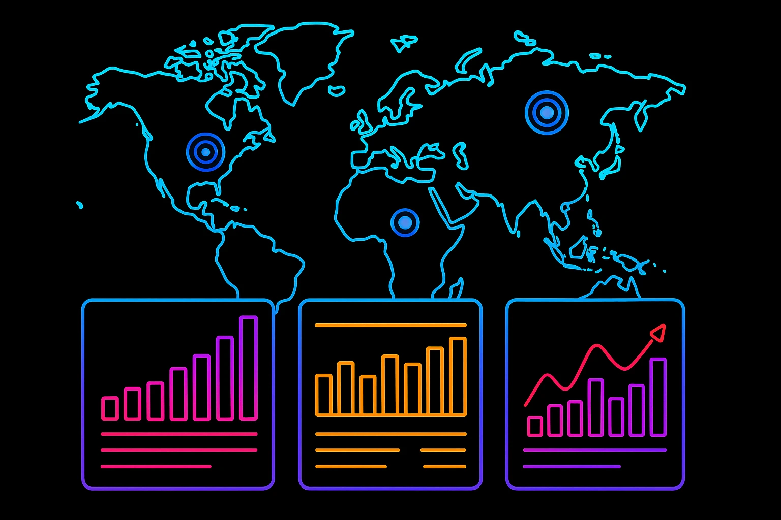 A digital marketing banner with a dark background and stylized text clearly labeled "Search Engine Optimization (SEO & SEM)," featuring graphics or icons that symbolize search engine results, data, or digital growth.