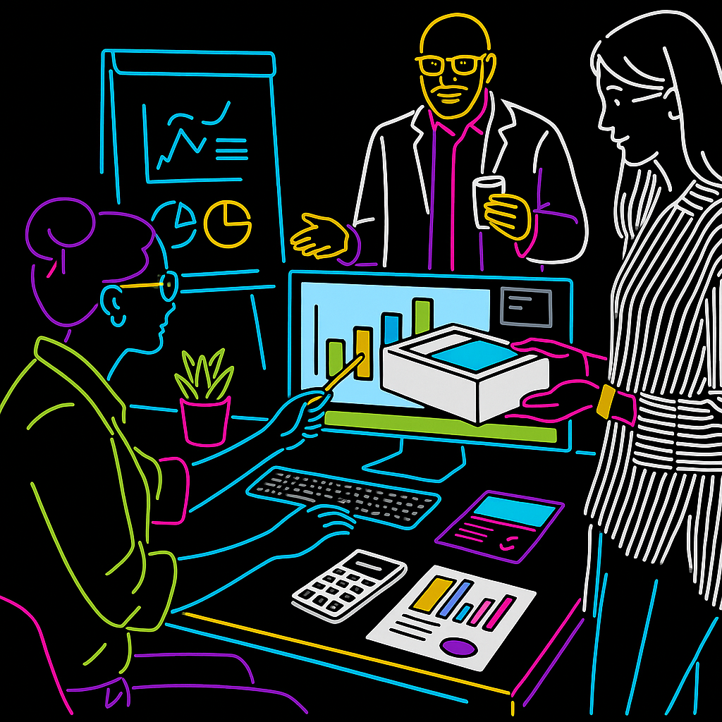 A professional digital banner with a dark background and a clear, stylized title reading "Product Package Designing & Branding Solutions," featuring graphics that symbolize product boxes, labels, or 3D mockups.