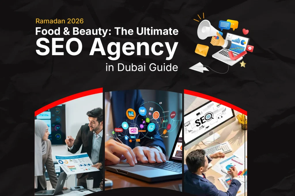 Ramadan 2026 food and beauty SEO agency in Dubai guide with digital marketing strategy visuals