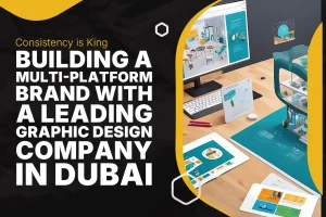 Graphic design company in Dubai creating consistent multi-platform branding and visual identity