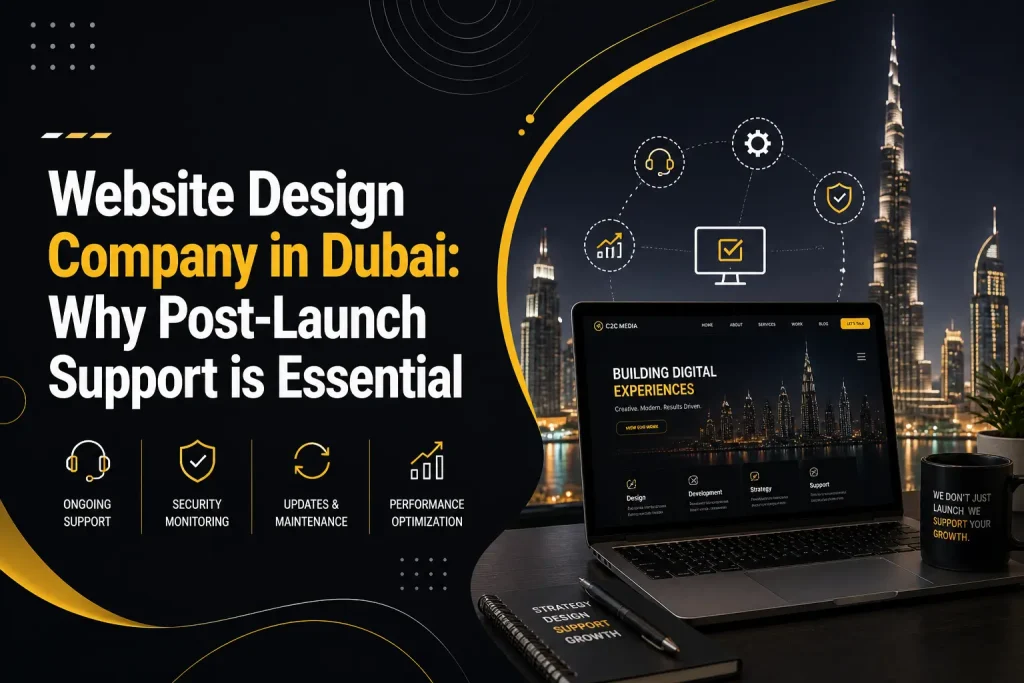 Website Design Company in Dubai: Post-Launch Support Guide